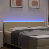  LED glava kreveta Siva zelena 180 cm Kordura tekstil | Eponuda.com