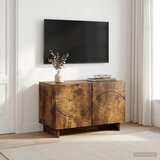 TV stalak 60 x 34.5 x 40 cm Dimljeni hrast Konstruirano drvo | shoptok.hr