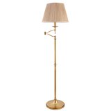 Endon 63621 - Podna lampa STANFORD 1xE27/60W/230V mesing/bež | Eponuda.com