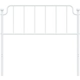  Kovinsko vzglavje belo 107 cm, (20952017) | Shoptok.si