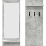  Vješalica za kapute na zidu Zidne Betonski sivi 70 x 10 x 90 cm | shoptok.hr