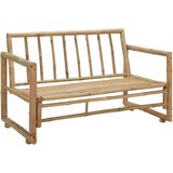 vidaXL Vrtna klupa s jastucima 115 cm od bambusa | shoptok.hr