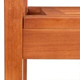  Vrtna klupa za 3 osobe 150 cm od masivnog drva eukaliptusa | shoptok.hr