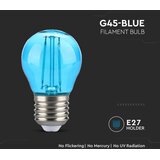  led sijalica filament G45 E27/2W/230V plava | Eponuda.com
