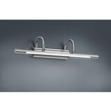  LED stenska svetilka v srebrni barvi Cuadro – | Shoptok.si