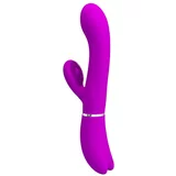 Pretty Love Clitoris Rabbit Vibrator Purple
