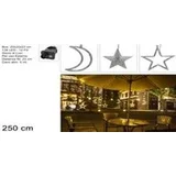 Novogodišnja svetleća LED zavesa 2/5m/ 138 LED dioda/ toplo belo svetlo