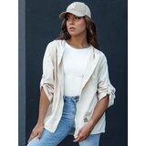 DStreet Kurtka przejściowa damska MANDIA jasnobeżowa | shoptok.hr