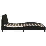  Okvir za krevet bez madraca Hanko crni 160x200 cm od tkanine | Eponuda.com