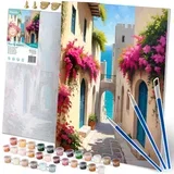 Paint by Numbers Kit - Cityscape 40x50 cm for Creative Fun, (21738642)