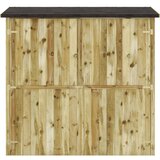  Kućica za alat od impregnirane borovine 182 x 76 x 175 cm | shoptok.hr