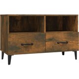 TV omarica dimljeni hrast 80x36x50 cm inženirski les, (20731117) | Shoptok.si