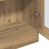 vidaXL Visoka omara artisan hrast 82,5x30,5x185 cm inženirski les | Shoptok.si