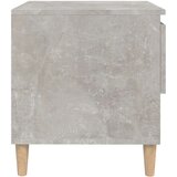  Noćni ormarići 2 kom boja betona 50x46x50 cm konstruirano drvo | shoptok.hr