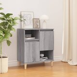 The Living Store Komoda siva sonoma 60x35x70 cm inženirski les - Komoda, (21437502) | Shoptok.si
