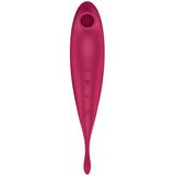 Satisfyer Vibrator Twirling Pro+, temno rdeč | Shoptok.si