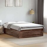  Okvir za krevet smeđi hrast 150 x 200 cm konstruirano drvo | shoptok.hr