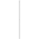  Metalno uzglavlje bijelo 100 cm | shoptok.hr
