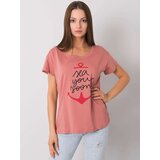 FANCY T-shirt-FA-TS-7196.74P-dark pink | Shoptok.si