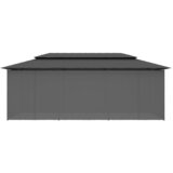  Sjenica sa zastorima 600 x 298 x 270 cm antracit Slike