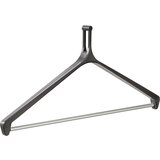 eurokraft pro Majhno stensko garderobno obešalo iz aluminija, DE 2 kosa, 2 kljukici in 2 obešalnika | Shoptok.si