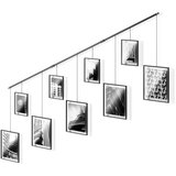Umbra Crni metalni viseći okviri u setu 9 kom 223x77,5 cm Exhibit – | shoptok.hr