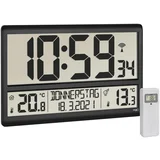 Tfa Dostmann 60.4521.01 XL Radio Clock with Indoor/Outdoor Temperature