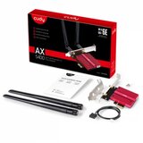 Cudy WE3000S 2.0v AX5400 wi-fi 6E bluetooth 5.3 pci-e adapter | ePonuda.com