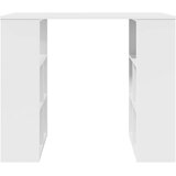  Stol s policom Bijelo 90 x 50 x 75 cm Konstruirano drvo | Eponuda.com