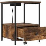  Noćni ormar s ladicama 2 pcs Dimljeni hrast 42 x 41 x 56 cm | Eponuda.ba