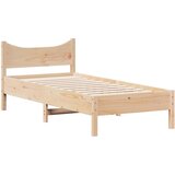  Okvir kreveta bez madraca 75 x 190 cm od masivne borovine | shoptok.hr