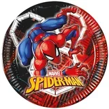 Spider-Man papirnati tanjuri, set od 8 kom, 20 cm