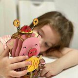  3d drvena slagalica -Srećno prase | ePonuda.com