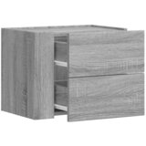 Maison Chic Stenska Nočna omarica - Nočna miza siva sonoma 45x30x35cm, (21690525) | Shoptok.si