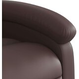  Masažni naslonjač od umjetne kože smeđi | shoptok.hr