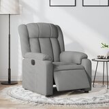 Maison Chic Električni naslanjač - Relax naslanjač svetlo sivo blago, (22061379) | Shoptok.si