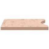  Ploča za radni stol 80x(36-40)x2 5 cm od masivne bukovine | shoptok.hr