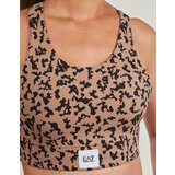 Ea7 Emporio Armani TRAIN SPORTY 4EVER W SPORT BRA - TRAIN SPORTY 4EVER W SPORT BRA Smeđa | shoptok.hr