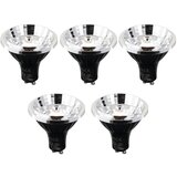 LUEDD Komplet 5 GU10 3-stopenjsko zatemnitvene LED žarnice AR70 6,5 W 650 lm 2200-6500 K Cene