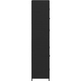  Vrtni ormarić za pohranu crni 59 x 40 x 180 cm od poliratana | shoptok.hr