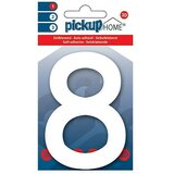 Rio Številka Pickup 3D Home Rio (Motiv: 8, višina: 10 cm, bele barve) | Shoptok.si