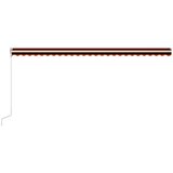 Tenda na automatsko uvlačenje 600 x 300 cm narančasto-smeđa | shoptok.hr