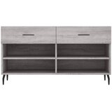  Klupa za cipele siva boja hrasta 102x35x55 cm konstruirano drvo | Eponuda.com