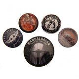Pyramid International bedževi Star Wars -The Mandalorian - Badge Pack