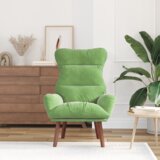  Udobna fotelja svijetlo zelena od baršuna | shoptok.hr