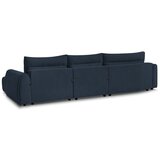 Bobochic Paris Temno modra kotna sedežna garnitura Aden – | Shoptok.si