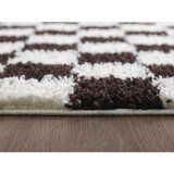 ESTE Rjava/kremno bela preproga 80x150 cm Grida – | Shoptok.si