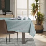 AmeliaHome Stolnjak Vesta s manšetom i obrubom 140x160 cm, mint zelena | shoptok.hr