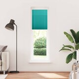  Plisirana zavjesa petrolej zelena 55x200 cm Širina tkanine 54,4 cm Poliester | Shoptok.si