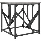  Stolić za kavu siva boja hrasta 45x45x47,5 cm konstruirano drvo | shoptok.hr